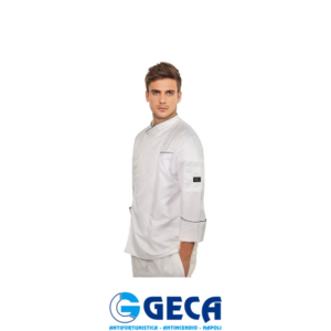 Giacca chef uomo microfibra