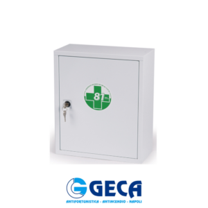 KIT PRONTO SOCCORSO - ARMADIETTO 626 METALLO - 37x30x14cm - ALLEGATO 2 - fino 2 lavoratori