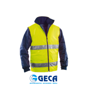 LINEA ALTA VISIBILITA' GILET MEZZA MANICA 100% POLIESTERE