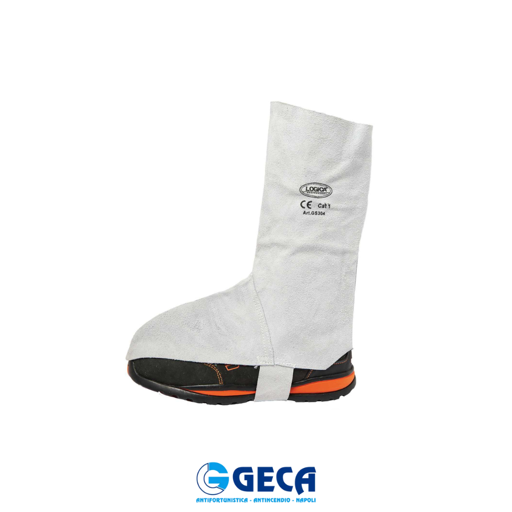 Paia Ghette da lavoro Copriscarpe in crosta Logica GS304