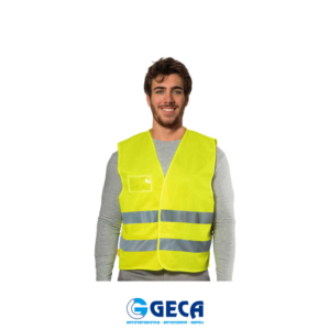 GILET ALTA VISIBILITA POLIESTERE LOGICA HV014/G