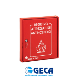 Cassetta registro attrezzature antincendio a parete