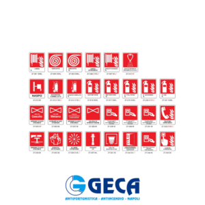 CARTELLI ANTINCENDIO VARI 20x30